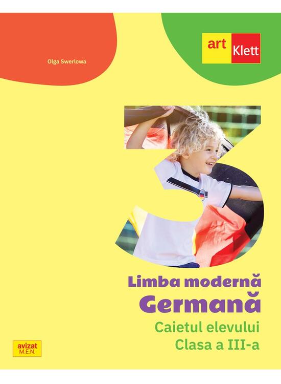Copertă produs Limba Germană. Caietul elevului. Clasa a III-a - gallery big 1