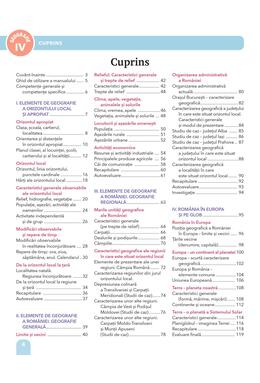 Copertă produs Geografie. Manual pentru clasa a IV-a