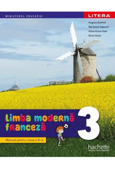 Copertă produs Limba modernă - Franceză. Manual. Clasa a III-a