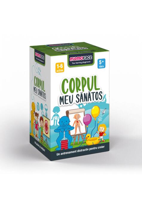 Copertă produs Memorace. Corpul meu sănătos