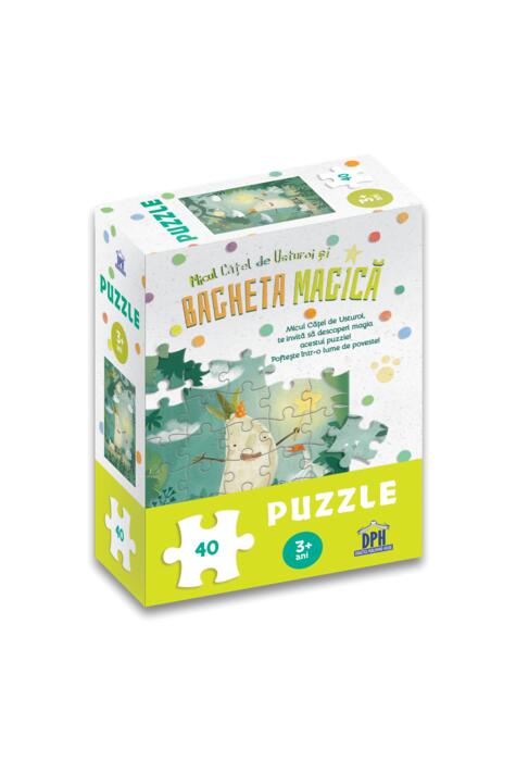 Copertă produs Micul cățel de usturoi și bagheta magică: Puzzle