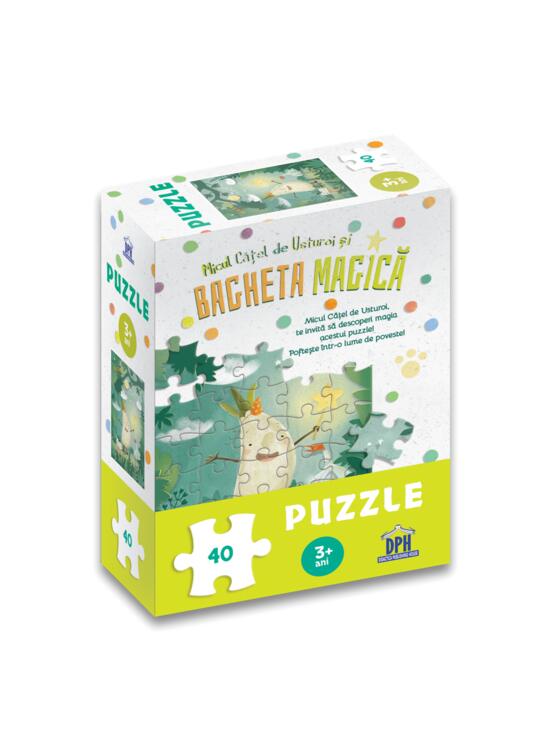 Copertă produs Micul cățel de usturoi și bagheta magică: Puzzle - gallery big 3