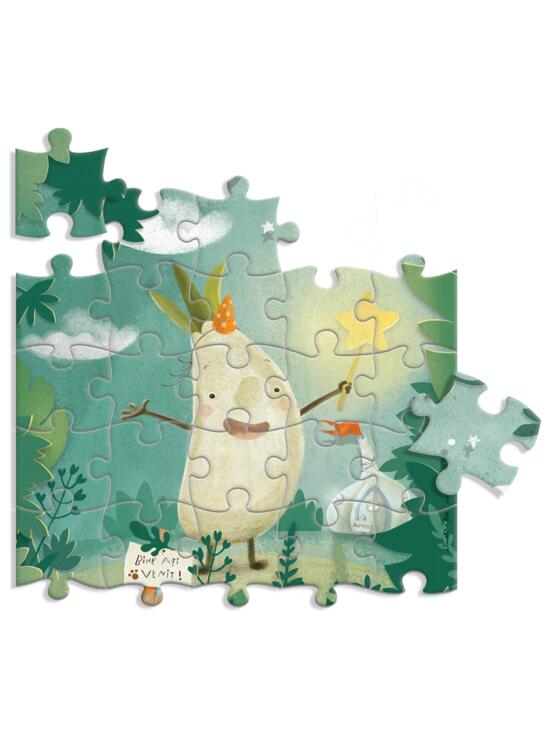 Copertă produs Micul cățel de usturoi și bagheta magică: Puzzle - gallery big 1