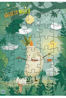 Copertă produs Micul cățel de usturoi și bagheta magică: Puzzle