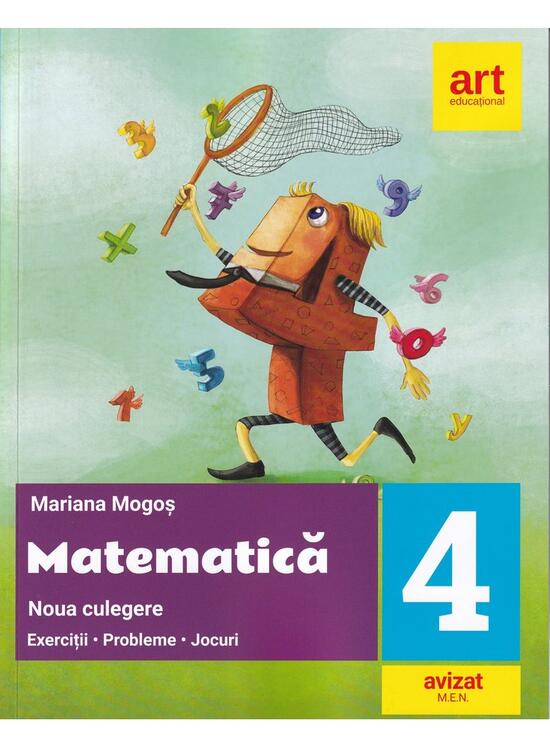 Copertă produs Noua culegere de  matematică pentru clasa a IV-a. Exerciţii, probleme, jocuri - gallery big 1
