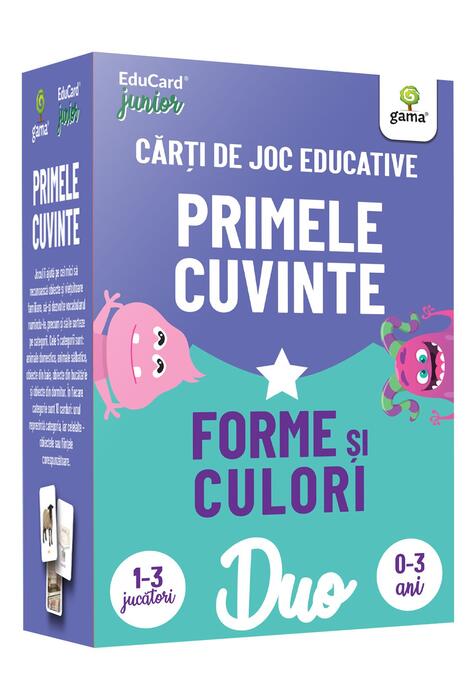 Copertă produs Primele cuvinte &bull; Forme și culori