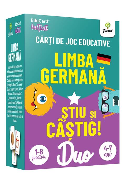 Copertă produs Limba germană &bull; Stiu și c&acirc;știg!