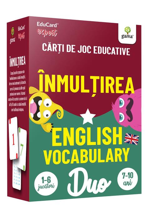 Copertă produs &Icirc;nmulțirea &bull; English vocabulary