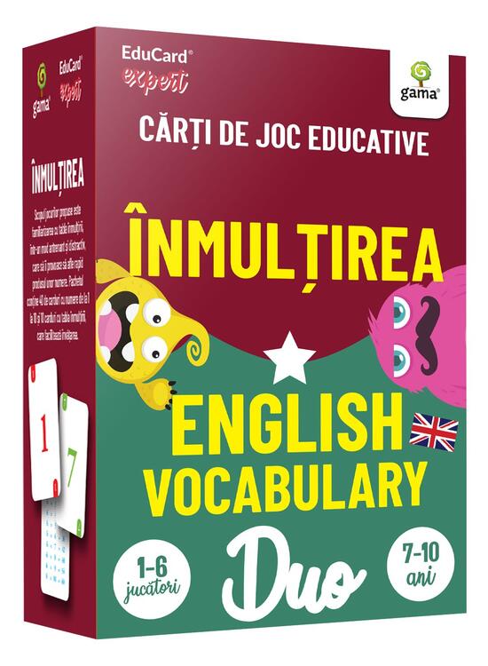 Copertă produs &Icirc;nmulțirea &bull; English vocabulary - gallery big 1