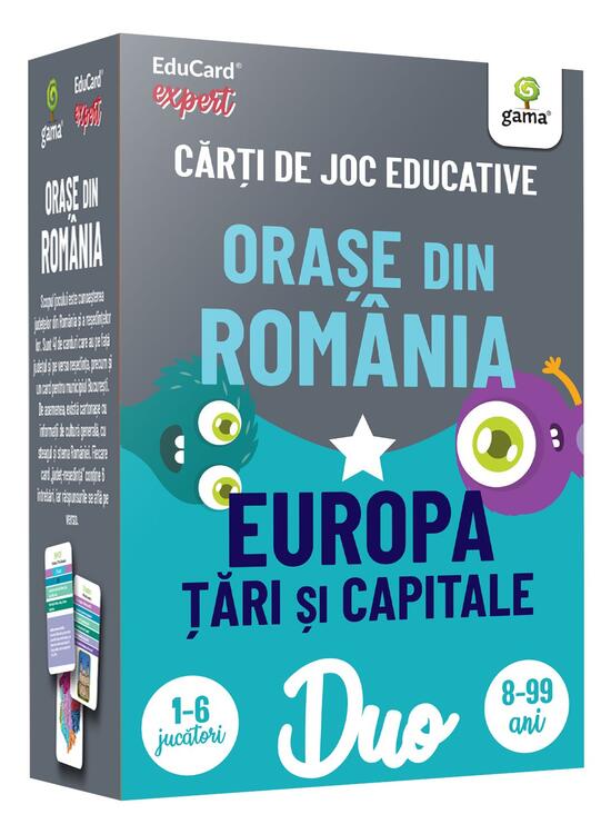 Copertă produs Orașe din Rom&acirc;nia &bull; Europa: Țări și capitale - gallery big 1