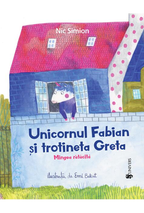 Copertă produs Unicornul Fabian și trotineta Greta