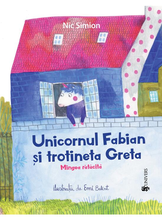 Copertă produs Unicornul Fabian și trotineta Greta - gallery big 1