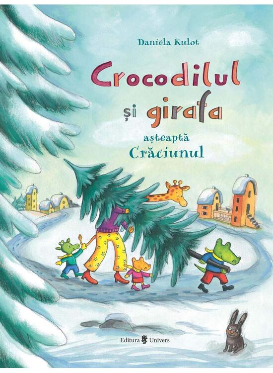 Copertă produs Crocodilul și girafa așteaptă Crăciunul - gallery big 1