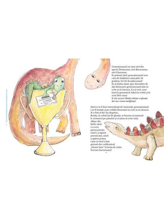 Copertă produs Cum a salvat Booky Gramatozaurul cărțile pentru copii - gallery big 2