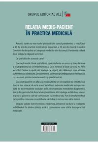 Copertă produs Relația medic-pacient &icirc;n practica medicală