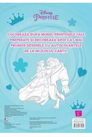 Imagine produs Disney. Prințese. Desene de poveste. Carte cu autocolante
