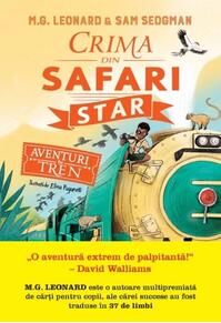Copertă produs Crima din Safari Star. Aventuri în tren (Vol. 3)