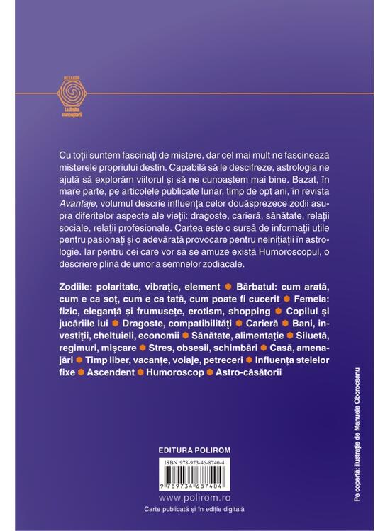 Copertă produs Zodiacul. Cartea semnelor astrale
(ediţia a IV-a) - gallery big 2
