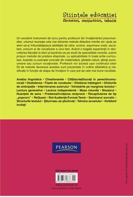 Copertă produs 50 de metode de instruire pentru a facilita &icirc;nțelegerea unui text. Aplicabile &icirc;n toate ariile curriculare