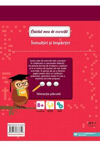 Copertă produs Caietul meu de exerciții. Înmulțiri și împărțiri. 8-9 ani