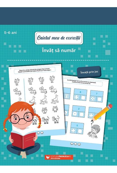 Copertă produs Caietul meu de exerciții. Învăț să număr. 5-6 ani