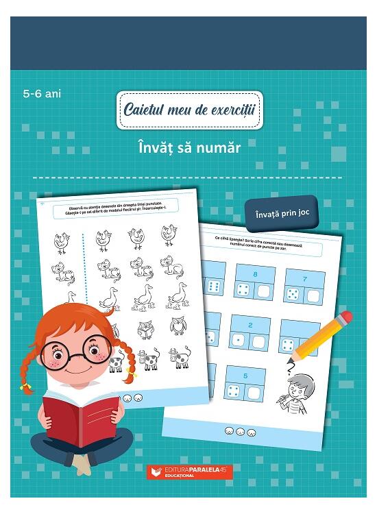 Copertă produs Caietul meu de exerciții. Învăț să număr. 5-6 ani - gallery big 1