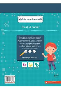 Copertă produs Caietul meu de exerciții. Învăț să număr. 5-6 ani