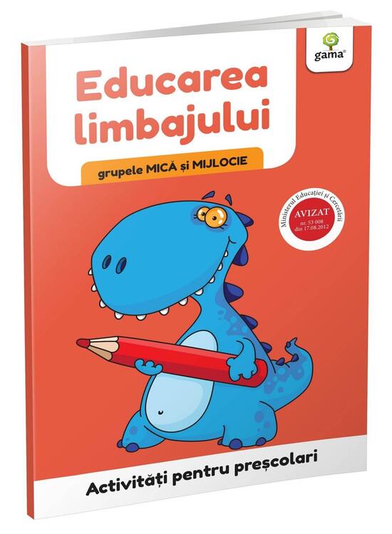 Copertă produs Educarea limbajului - grupele mică și mijlocie - gallery big 1