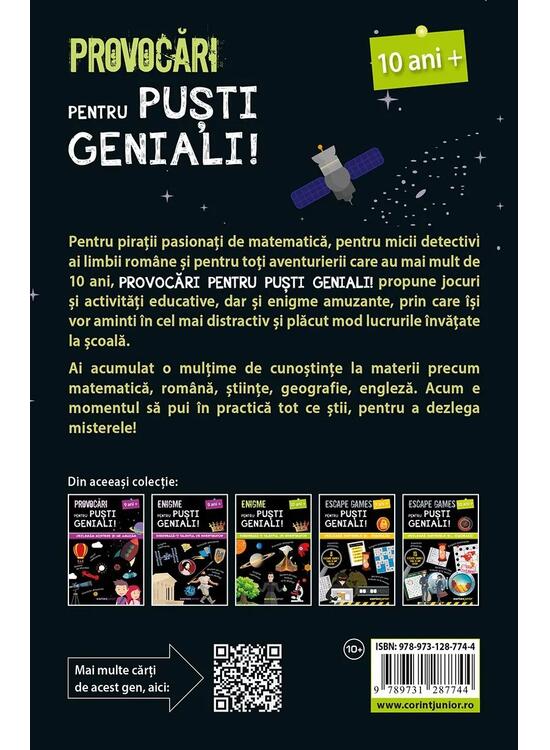 Copertă produs Provocări pentru puști geniali &ndash; 10 ani - gallery big 2