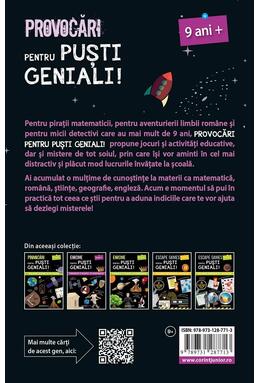 Copertă produs Provocări pentru puști geniali – 9 ani