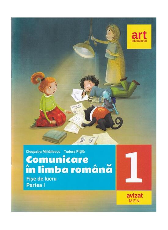 Copertă produs Comunicare &icirc;n limba rom&acirc;nă. Fișe de lucru. Clasa I. Partea I - gallery big 1