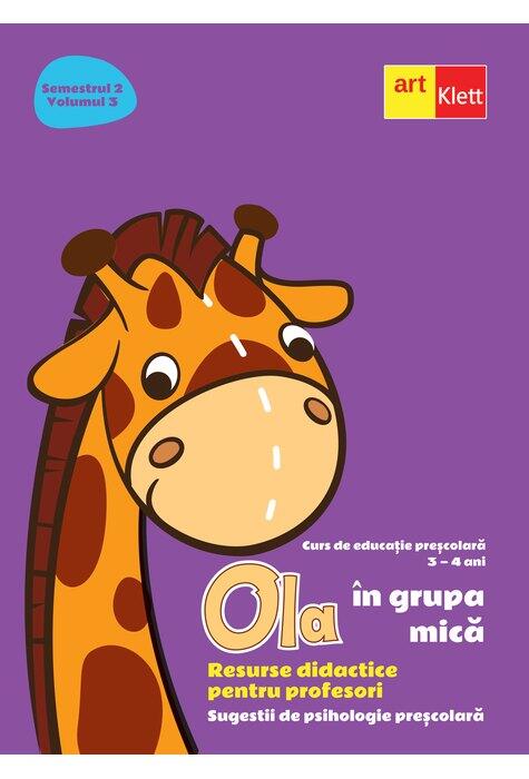 Copertă produs OLA &icirc;n grupa mică. Resurse didactice pentru profesori. Volumul 3 semestrul 2
Sugestii de psihologie preșcolară 3-4 ani