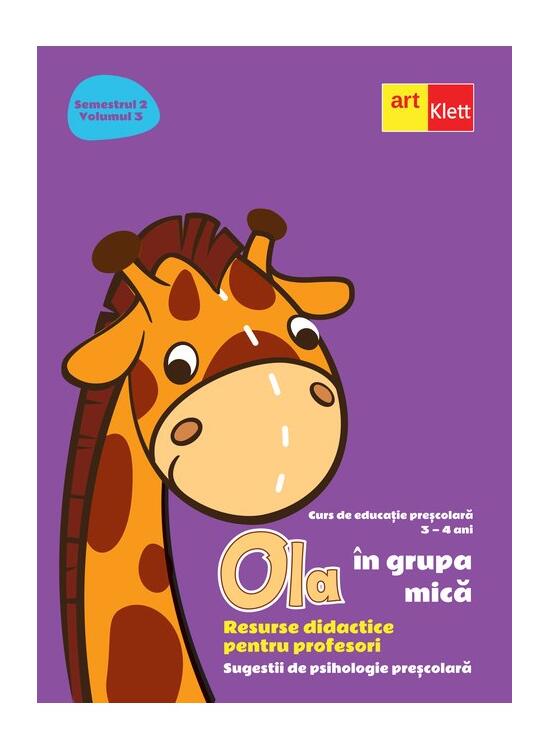 Copertă produs OLA &icirc;n grupa mică. Resurse didactice pentru profesori. Volumul 3 semestrul 2
Sugestii de psihologie preșcolară 3-4 ani - gallery big 1