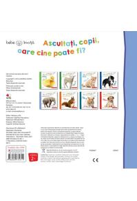 Copertă produs Bebe învață. Ascultați, copii, oare cine poate fi? Animale de la zoo