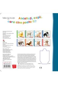 Copertă produs Bebe învață. Ascultați, copii, oare cine poate fi? Animale mici