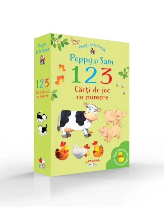Copertă produs Povești de la fermă. Poppy și Sam. 1, 2, 3. Cărți de joc cu numere - gallery big 1
