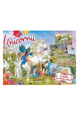Copertă produs Unicornii - carte puzzle
