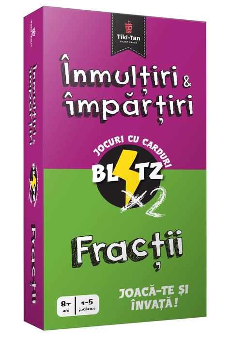 Copertă produs Pachet Blitz. Fracții / &Icirc;nmulțiri și &icirc;mpărțiri