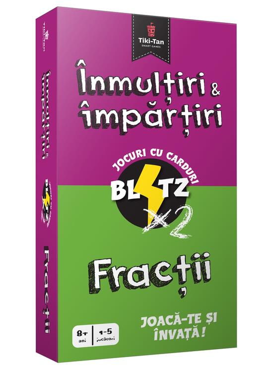 Copertă produs Pachet Blitz. Fracții / &Icirc;nmulțiri și &icirc;mpărțiri - gallery big 1