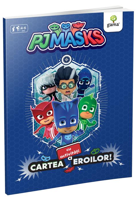 Pachet PJ Masks - Activități pentru eroi