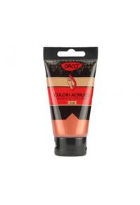 Copertă produs Culori acril 75 ml DACO, maro metalic