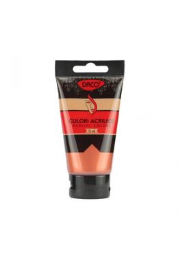 Copertă produs Culori acril 75 ml DACO, maro metalic
