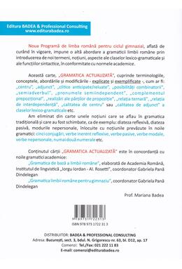 Copertă produs Limba Rom&acirc;nă - gramatica pentru elevi (Gramatică actualizată)