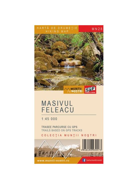 Copertă produs Masivul Feleacu. Hartă de drumeție - gallery big 1
