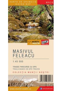 Copertă produs Masivul Feleacu. Hartă de drumeție