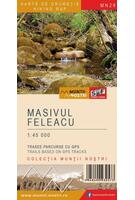 Imagine produs Masivul Feleacu. Hartă de drumeție