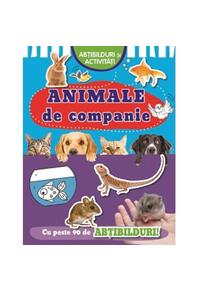 Copertă produs Animale de companie. Abțibilduri și activități