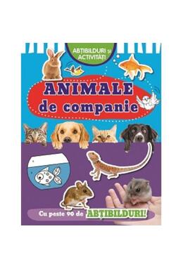Copertă produs Animale de companie. Abțibilduri și activități