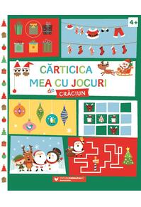 Copertă produs Cărticica mea cu jocuri de Crăciun (4 ani+)