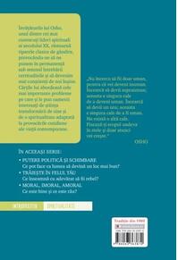 Copertă produs Osho. Călătoria devenirii umane. Putem găsi fericirea în existenţa umană? (Ediția 2021)